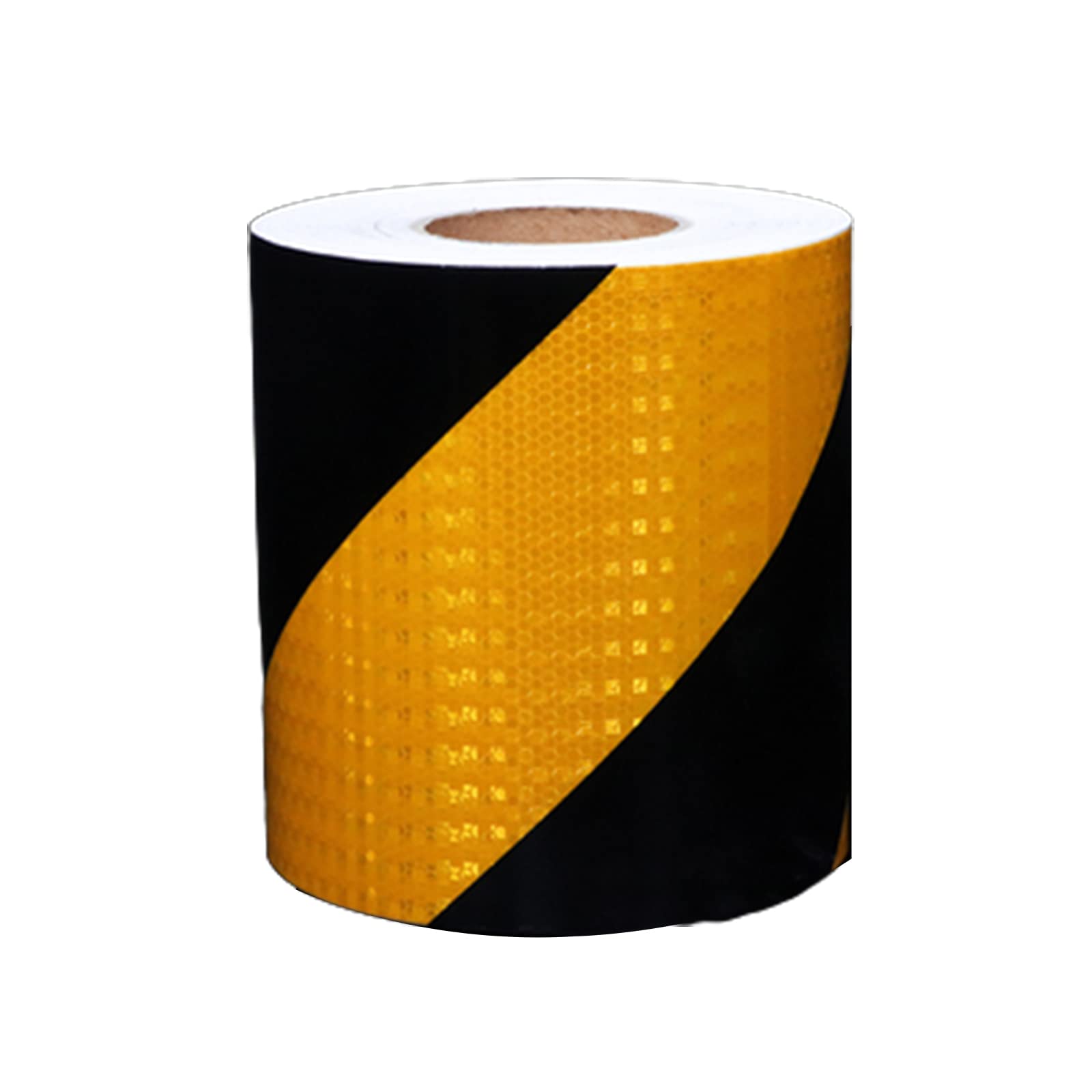 Adhesivos reflectantes, bandas de señal de segurid Cinta reflectante Cinta de marcado de seguridad Cinta de carretera, Visibilidad del reflector, Cinta de marcado industrial Peligro de alta resistenci