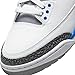 Nike Men's Air Jordan 3 Retro Racer Blue, White/Black/Cement Grey/Racer, 14