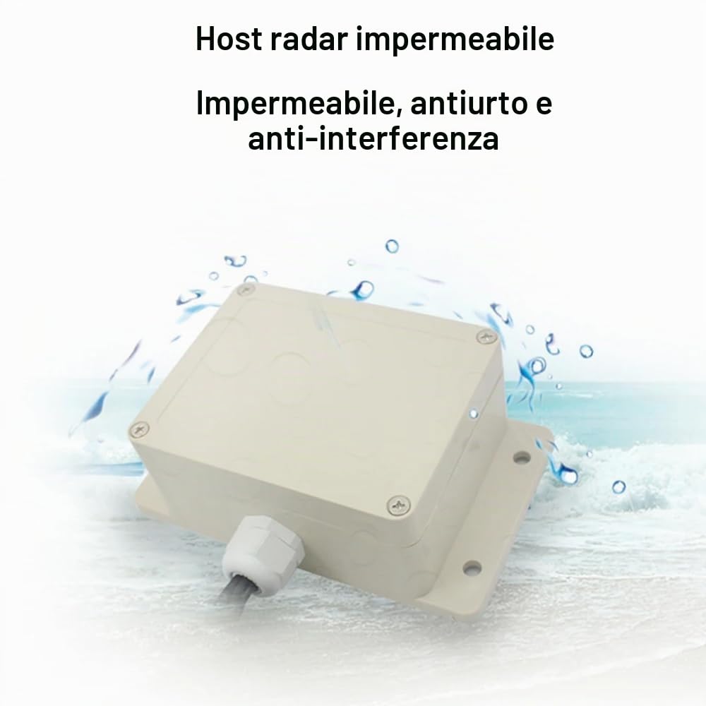 Baceyong Sistema di Sensori LED per Auto, Kit di Sensori di Parcheggio, sensori parcheggio auto per Retromarcia,Nero,compatibile con auto e camion