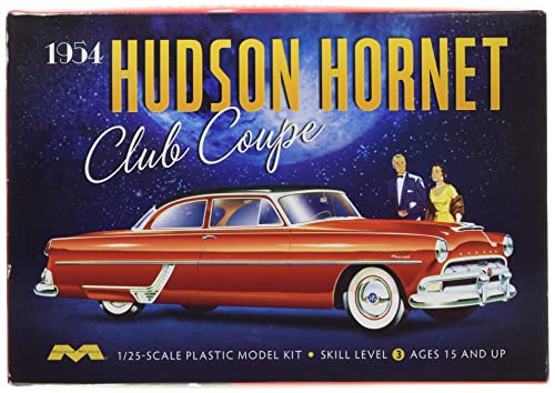 Modelo plástico Moebius 1:25 1954 Hudson Hornet Coupe miniatura 2