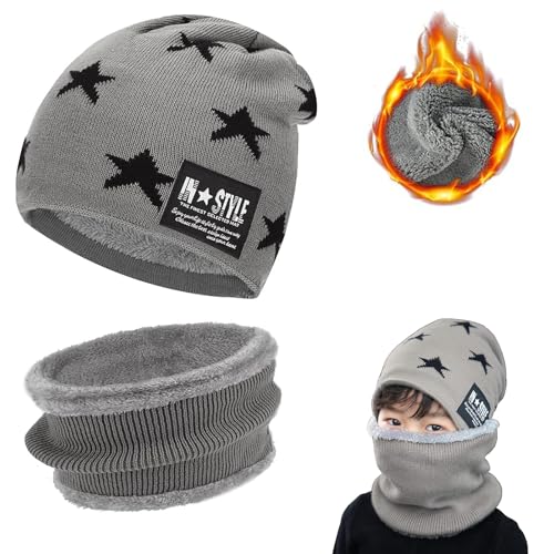 Mützen und Schals für Jungen, Mädchen, Babys, Kinder...