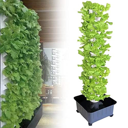 Tour aéroponique d'agriculture verticale et herbes d'intérieur avec pompe