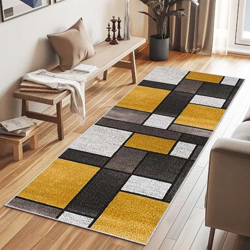 Alfombras de pasillo larga lavables de 100x100 cm de diseño transpirable 3
