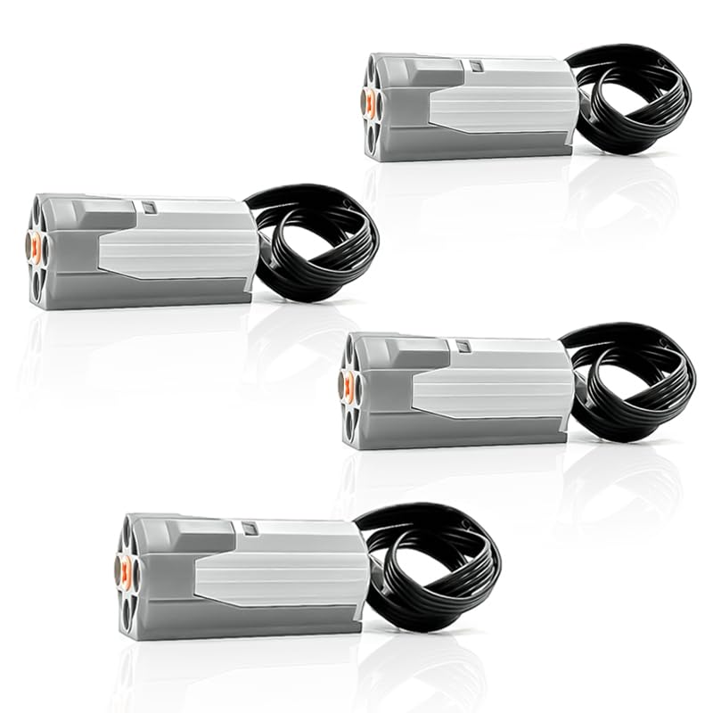 Funciones Power Functions M-Motor 8883 (4 piezas) compatible con motores Lego Technic