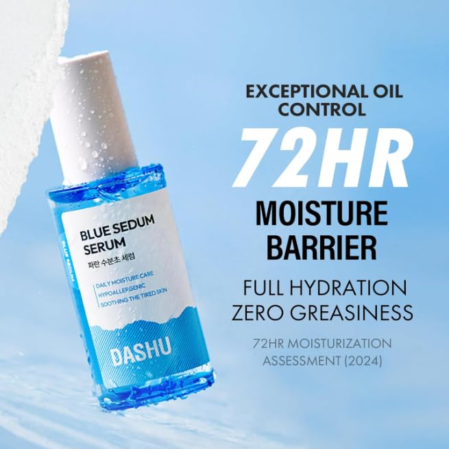 DASHU Blue Sedum Water Serum | Hydrating Face Moisturizer