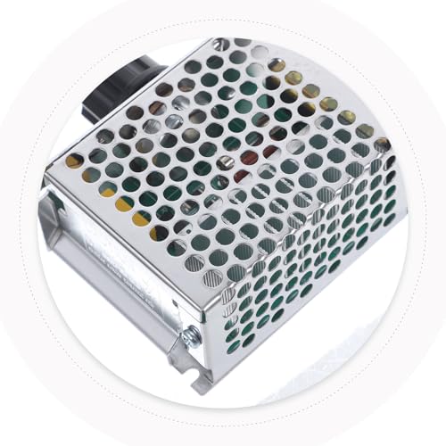 Regulador de voltaje de 4000w con carcasa de aluminio para control de iluminación y ventiladores 5