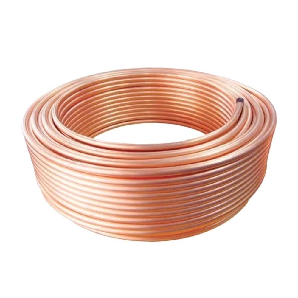 Kupferschläuche für Kühlung, Kupferrohrspule, Kühlkapillarrohre für Kupferrohr T2, verschiedene Größen (3 Meter x 5 mm x 1 mm)