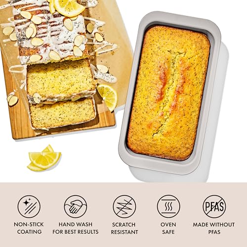 Image of OXO Good Grips Non-Stick Pro Ceramic Coated Metal Bakeware 1Lb Loaf Pan - Biscuit