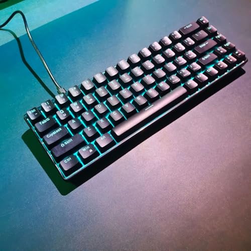 Teclado Gamer Ciciglowwhgf7ogd6y Cableado Azul miniatura 6