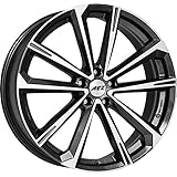 llantas 5x112 17 Color de la llanta AEZ Aruba dark llanta 8.0Jx18 ET31 5x112 SWFP compatible con Audi A4 A5 A6 A7 A8
