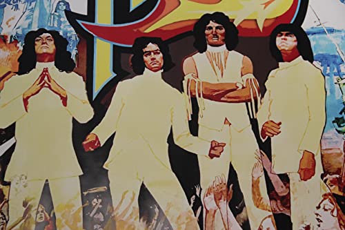 Impression Slade in Flame 1975 reproduction Quad grand format - 3