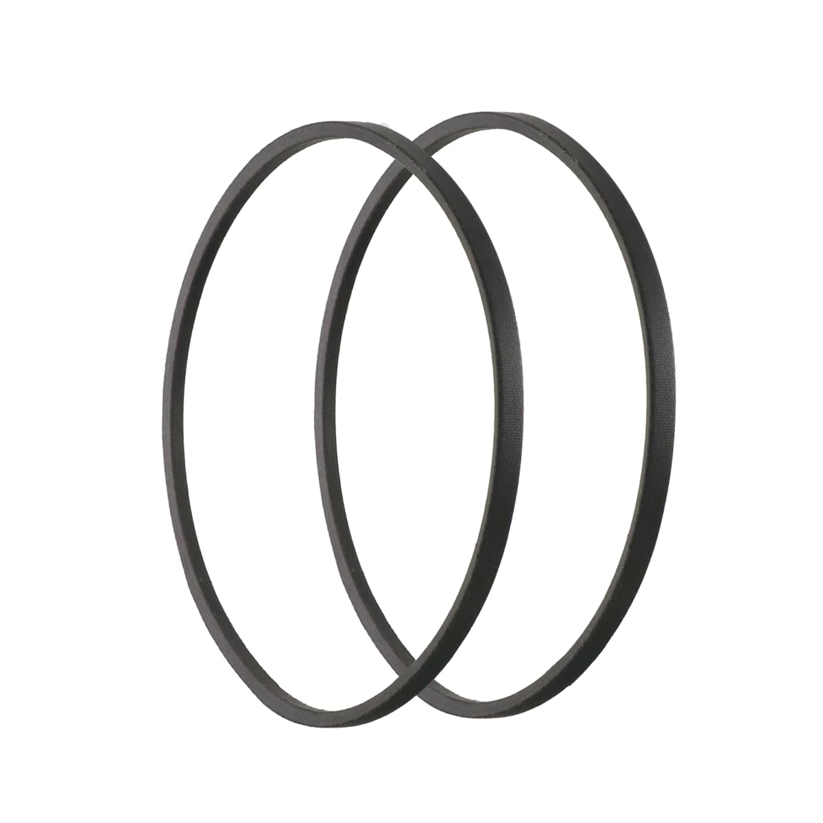 2 Pack Snow Thrower Auger Belt 1/2