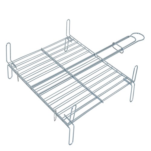 Msv Ms701 - Parrilla Asador En Acero Cromado (20 X 25 Cm)