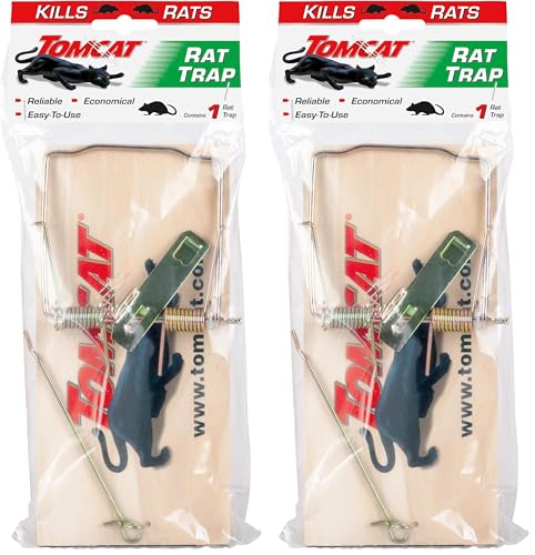 Image of Tomcat Rat Trap (Wooden), 1 Trap (Pack of 2)