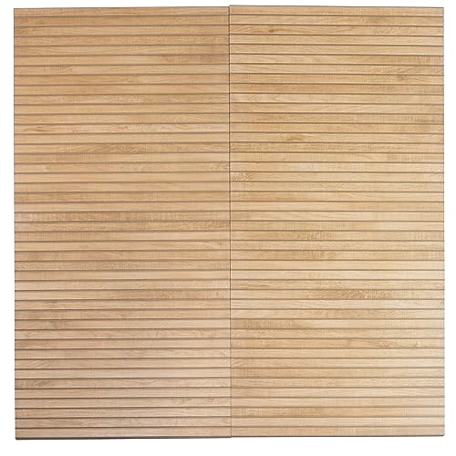 TILECLUB Bois Ribbon 23.77 in. x 47.25 in. Matte Natural Porcelain Deco Wall and Floor Tile (15.49 sq. ft./case) (2-Pack)