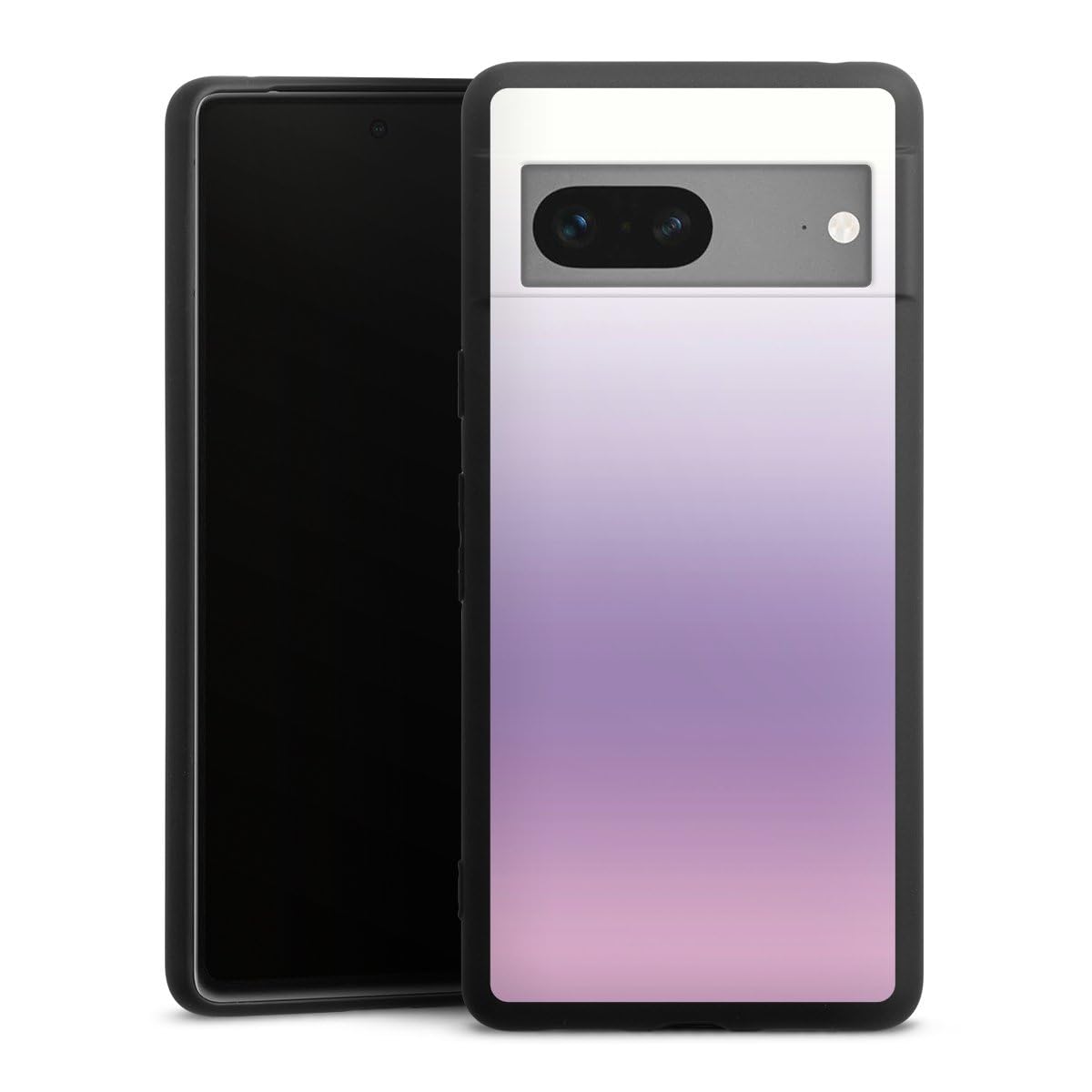 Coque silicone bicolore dégradé pastel DeinDesign pour Google Pixel 7 - 2