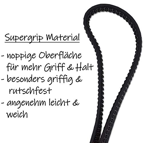 bio-leine 12mm Schleppleine Biothane Hundeleine 1-20m - für kleine und große Hunde I 15-25kg, schmutz- und Wasserabweisende Leine I individuell anpassbar