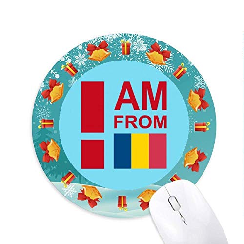 je suis de la roumanie tapis de souris souris ronds cadeaux de noël