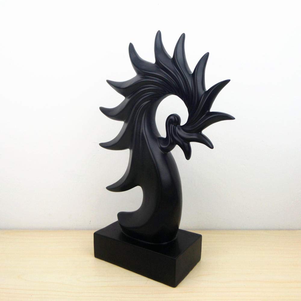 Arte astratta moderna Decorazione Ornamento Statua Scultura Sculture Statua Ornamenti Figurine Sculture Statue Ornamenti Figurine Figurine da Collezione Decorazione Astratta Soggiorno Mobile TV Dec