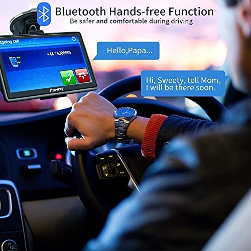 Bluetooth Navi Navigation für Auto Navigationsgerät LKW Navigationssystem PKW 7 Zoll Kostenloses Kartenupdate mit… - Image 5