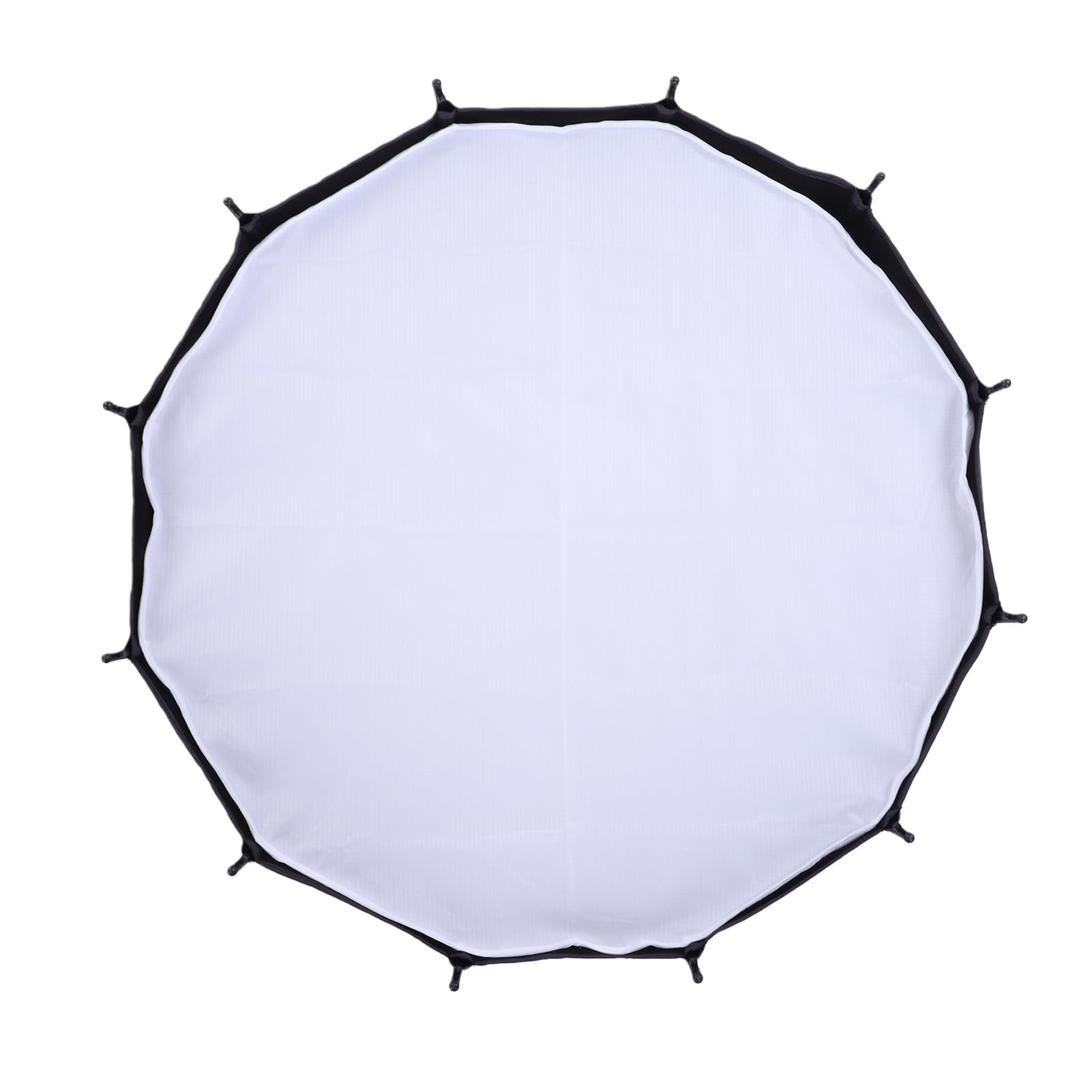 KIMISS 65 Cm Parasol Softbox Głęboko Paraboliczny, Składany z Mocowaniem Bowen 2 Panele Dyfuzyjne Siatkowa Torba do Przechowywania Stop Aluminium Nylon Pasuje