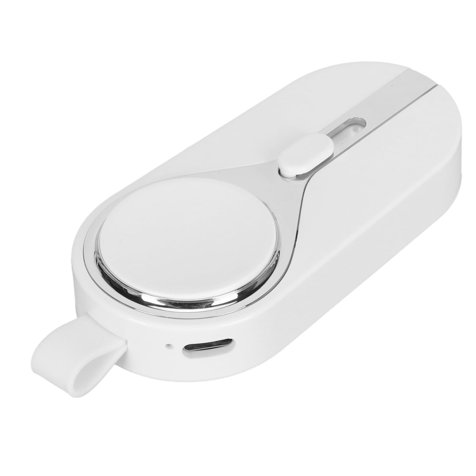 Mini Banque d'alimentation d'urgence Portable 2 en 1, Chargeur de Porte-clés Léger de 2000 MAh pour Montre iOS, Compact et Facile à Transporter pour Le Chargeur de Porte-clés de Voyage