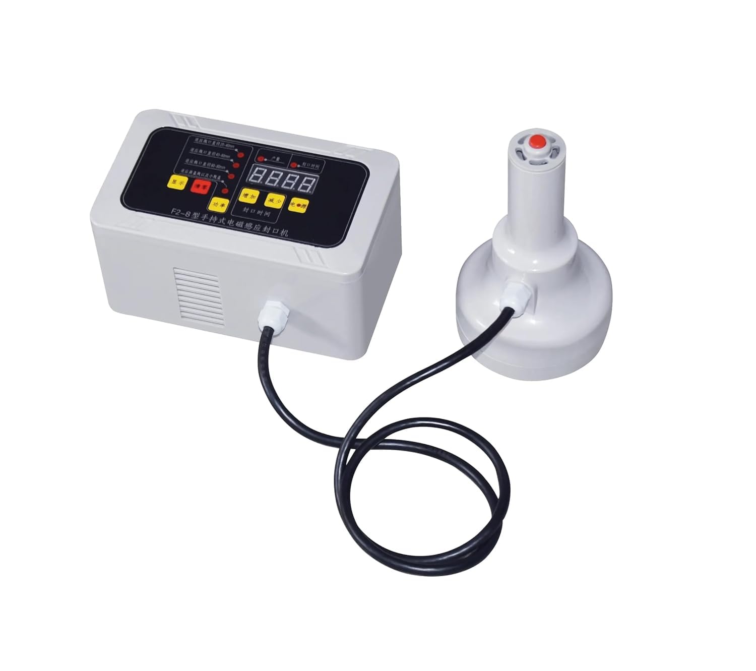 Handheld Bottle Cap Induction Sealer 20–80 mm | Portable Heat Sealing Machine for Plastic & Glass Bottles | Lightweight Feather-Touch Induction Cap Sealer-image-25