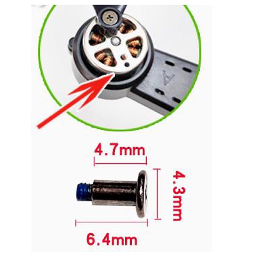 NiGHT LiONS TECH 4 Pieces Screw Kit Repair Parts Fits Replacement for Brushless RC Drone