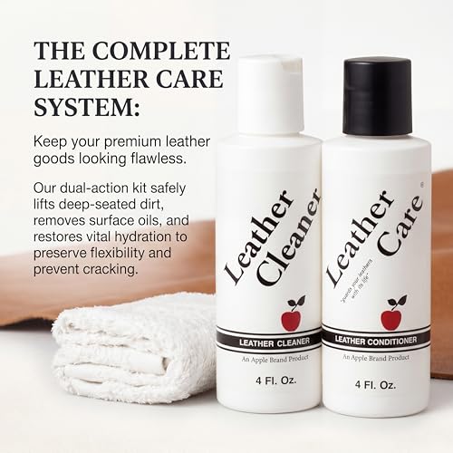 Apple Brand Leather Cleaner & Conditioner Kit