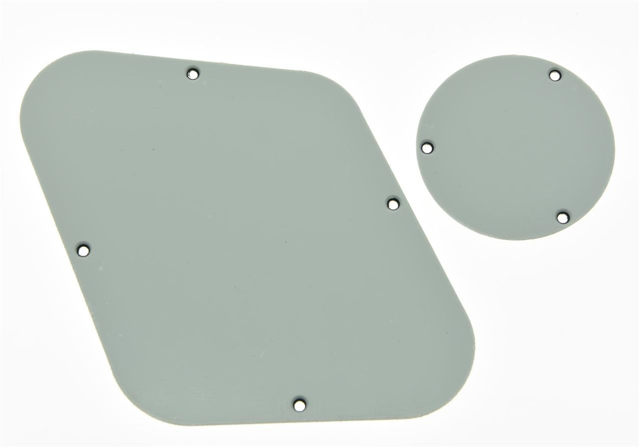 KAISH Ivory 3 Ply LP Rear Control Plate Switch Plate Cavity Cover For Epiphone Les Paul