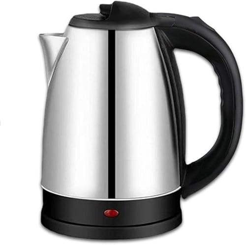 Hervidores eléctricos de acero inoxidable de 1.7 L Café de agua caliente Hervidor de té de viaje de acero inoxidable para hervir Máquina para