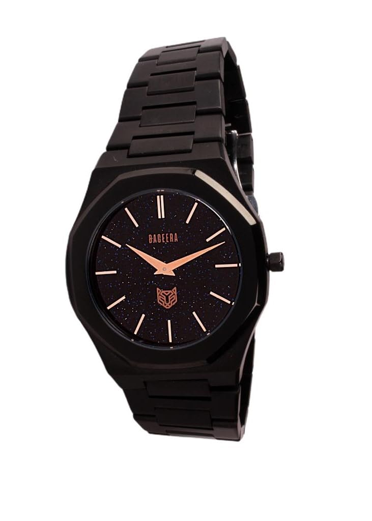 Bageera Watches Black Stainless Steel Wrist Watch for Women with Analog Dial Water Resistant | 34mm x 7mm Case Size | (Weight – 90g) (B0BT7X95CR) Amazon Price History, Amazon Price Tracker