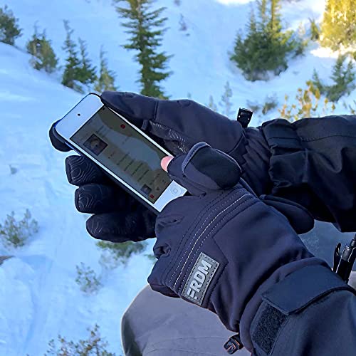 Frdm Free Fit Midweight Gloves Windproof Water Repellent Touchscreen Photography Hiking Fishing Drone Outdoor Adventure, For Men & Women #TOP7
