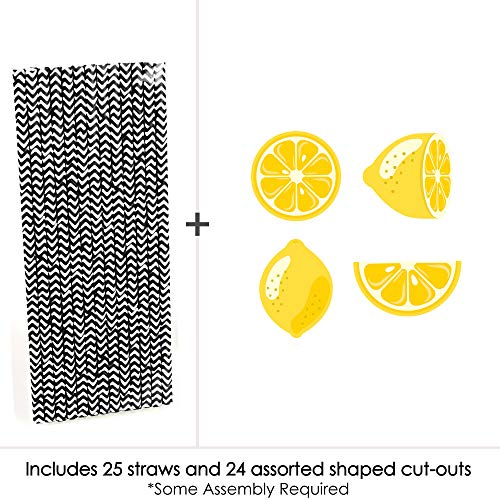 Big Dot of Happiness So Fresh - Pitillos Decorativos de Papel miniatura 3