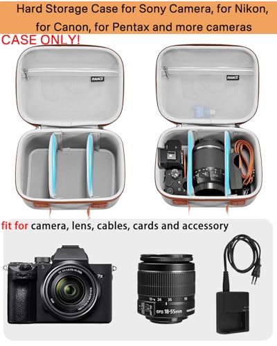Funda rígida para cámara compatible con Sony Alpha 7 II III IV/7R V miniatura 2
