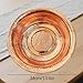 KHZKHC Hand-Hammered Copper Basin, Portable Foot Soak Bowl, Pedicure Basin, Copper Fire Bowl for Face Washing, Foot Bath, Wedding Celebrations