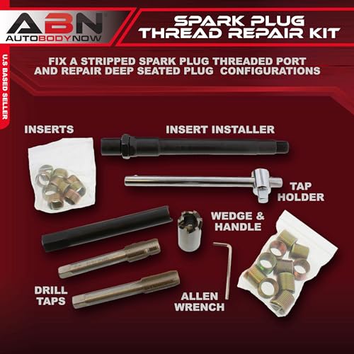 Culasse foirée solution kit réparation filetage bougie 14mm Abn - 2