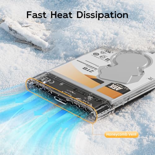 Caja externa para disco duro SATA 2.5" USB 3.2 Gen1 miniatura 6