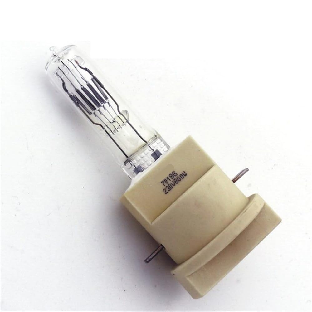 Lampada alogena 7018G 230V800W GRT, lampadina for imaging a testa mobile for sale teatrali, cinematografiche e televisive(6 pieces)