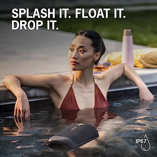 Image of Ultimate Ears EPICBOOM, Portable Wireless Bluetooth Speaker, Big Bass and Immersive, 360-Degree Sound, Adaptive EQ, IP67 Waterproof, Floatable, 17 Hour Battery, 180 ft Range, USB C - Cotton White