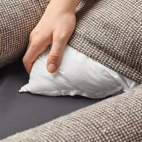 HUNTER Orthopädisches/Ergonomisches Hundesofa TROSA, orthopädisch mit Memoryschaum, recycelte Materialien, Strukturstoff & Teddyplüsch, Bezug abnehmbar, Farbe: beige, Größe: L