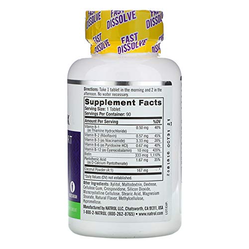 Complexo B B Complex 90 Caps Natrol Importado