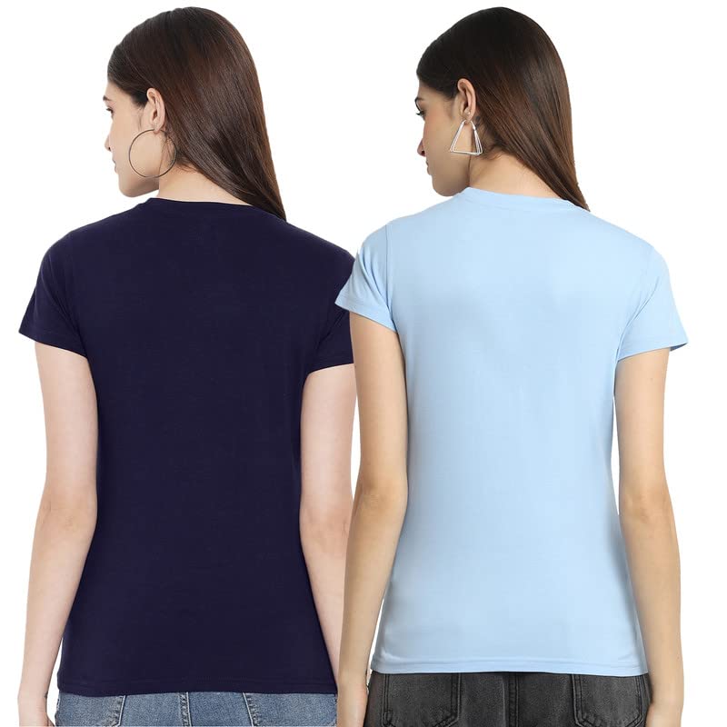 Image of Preneum Women's Letter Print Regular Fit T-Shirt
