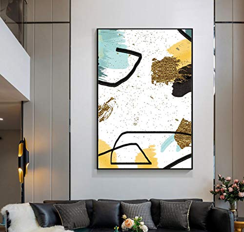 Affiches Murales Moderne Mur Art KEBIA 60x80cm peinture abstraite décoration maison