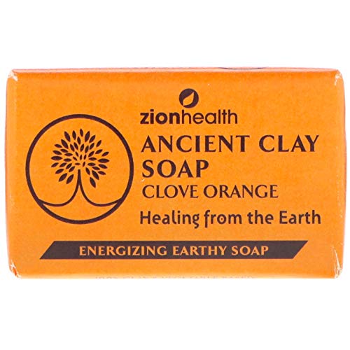 Ancient Clay Orange Clove Soap Zion Health 6 oz Bar Soap image 2