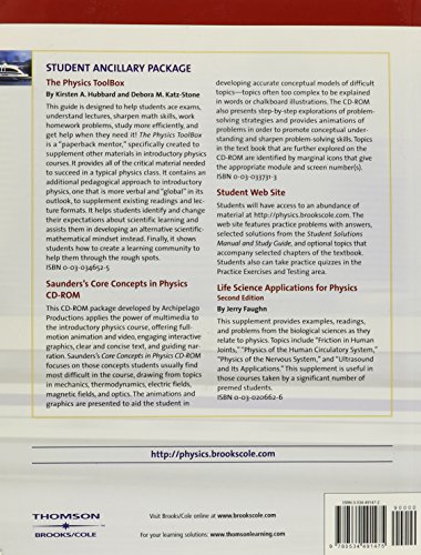 Student Solutions Manual and Study Guide, Volume 2 for Serway/Jewett, Jr.'s Principles of Physics: A Calculus Based Text, Volume 2, 4th - Image 2