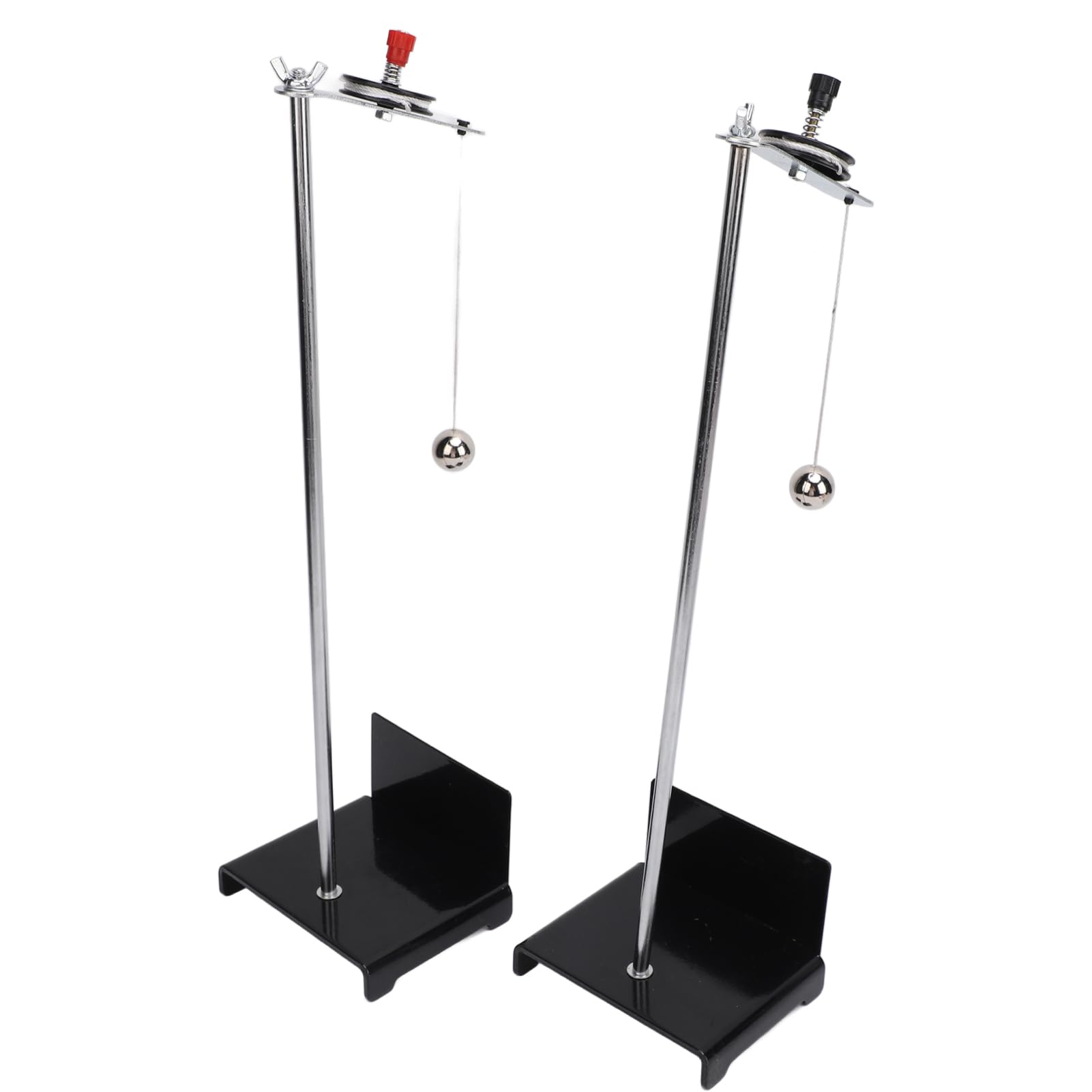 Single Swing Physics Experiment Equipment Mechanical Vibration Metal Pendulum Ball Tool for Teaching with Stable Base for Laboratory and Classroom