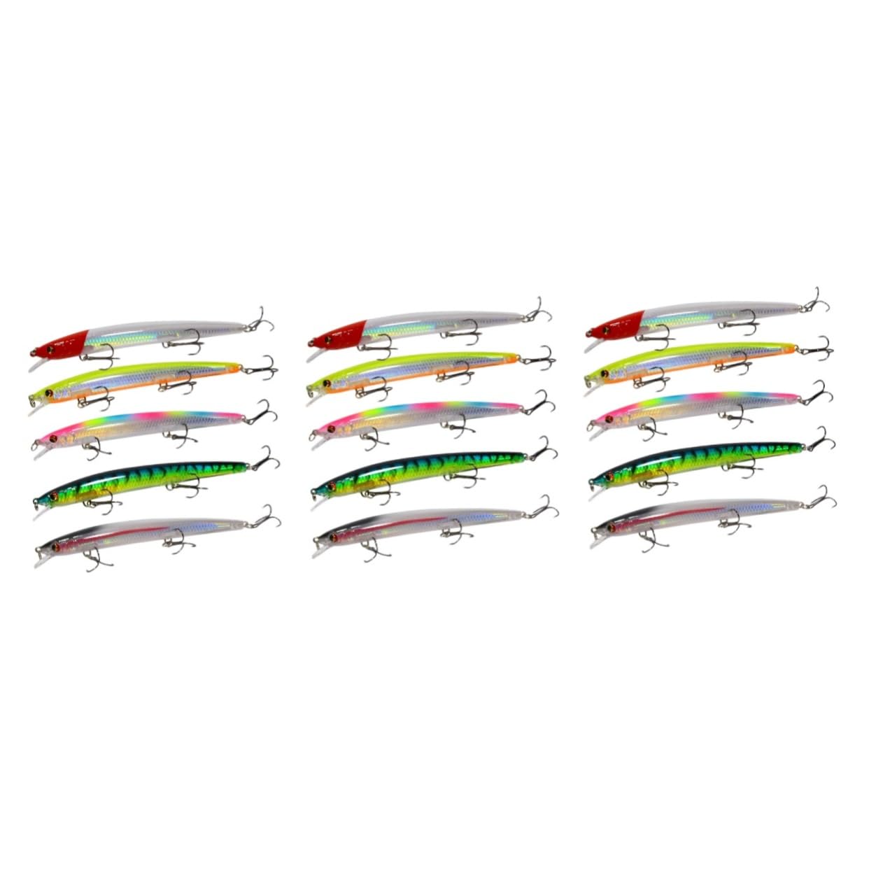 BESPORTBLE 10 Pièces Appâts De Pêche Leurre Appâts De Pêche Leurres Flottants Appâts De Poisson Accessoires De Pêche Engins De Pêche