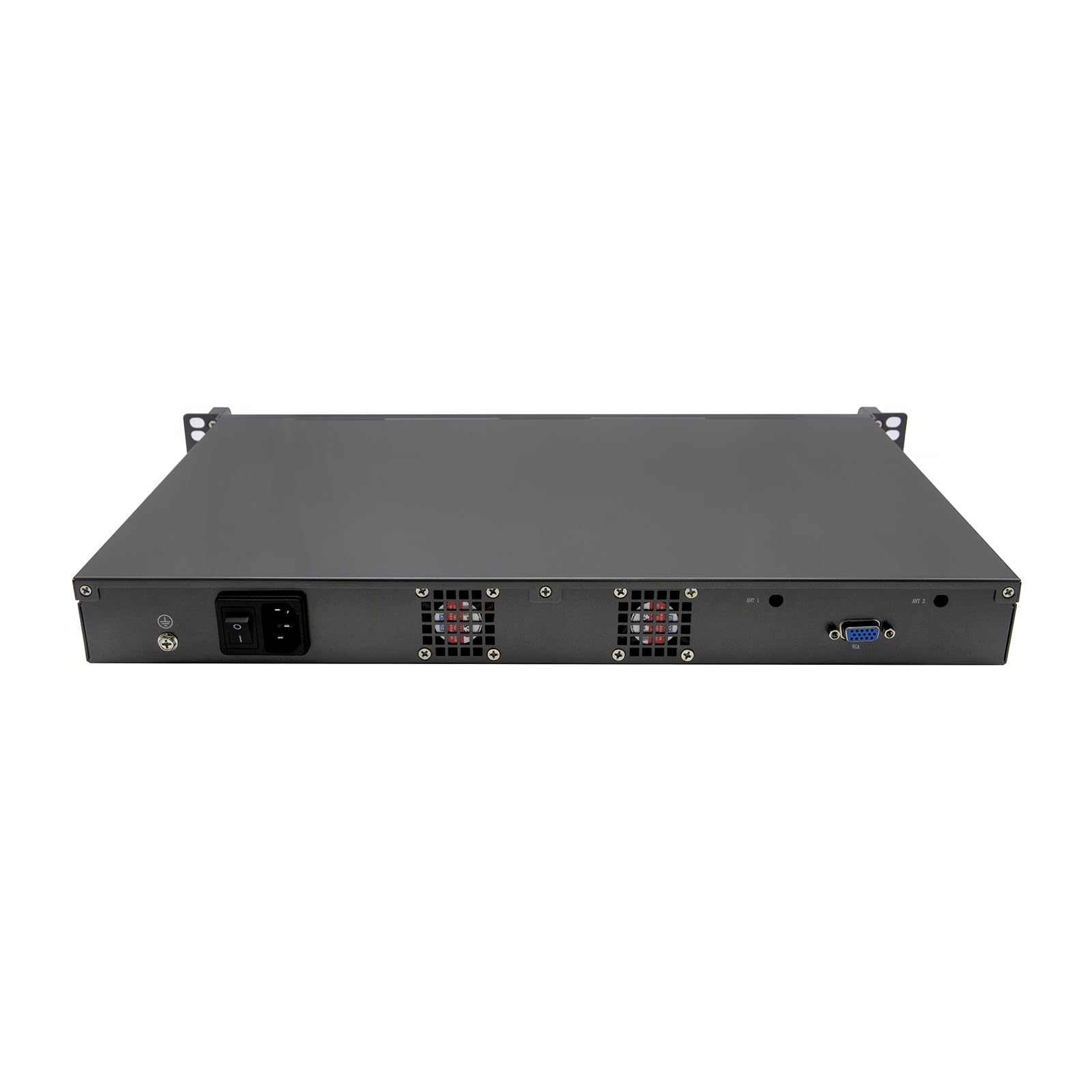 1U Firewall Appliance, OPNsense, VPN, Network Security Rackmount Hardware, I5 3210M, RZ02, 6 x 2.5GbE 226-V LAN, 2 x SFP, Console, 8G RAM, 256G SSD