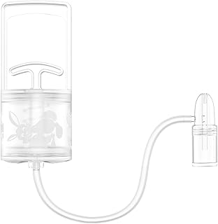 CHIBOJI Manual Hand Pump Nasal Aspirator for Quick, Quiet Toddler Nose Clearing